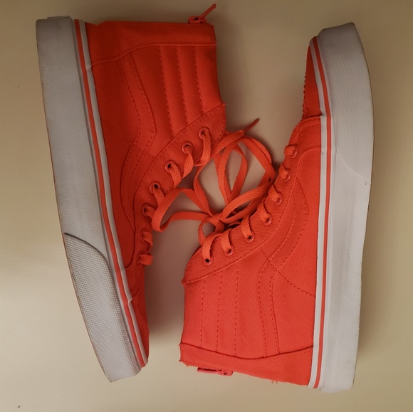 orange vans for kids